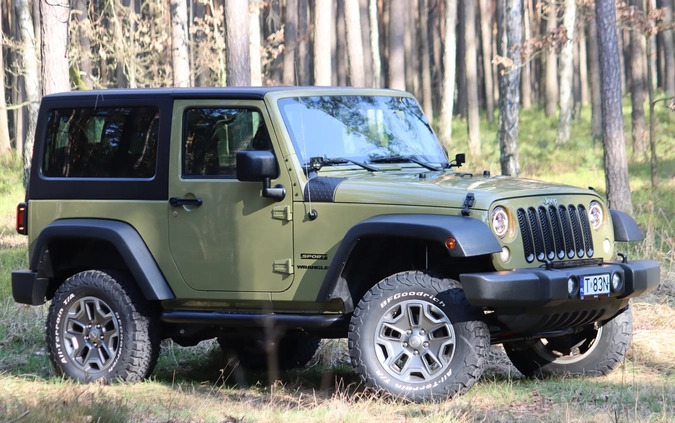 Jeep Wrangler cena 99000 przebieg: 161000, rok produkcji 2013 z Brzeg Dolny małe 497